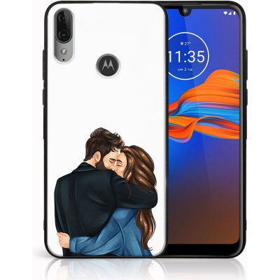 Pouzdro PROTEMIO 45269 MY ART Silikonový obal Motorola Moto E6 Plus COUPLE (117) – Zboží Mobilmania