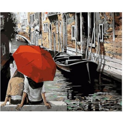 Vikpap 40 x 30 cm Láska v Benátkách – Zboží Mobilmania