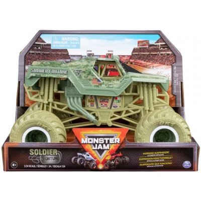 Spin Master Monster Jam Truck Soldier Fortune 1:24 – Zboží Mobilmania