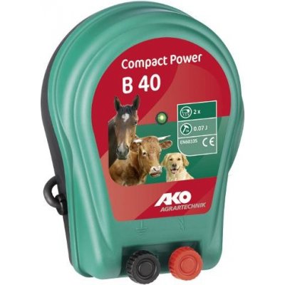 Ako Zdroj pro elektrický ohradník Compact Power B 40 bateriový 0 04 J – Zboží Mobilmania