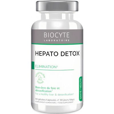 Biocyte Hepato Detox Kapsle pro játra a trávení 60 kapslí – Hledejceny.cz
