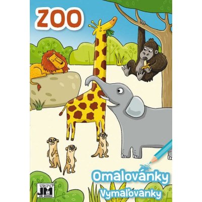 Jiri Models Omalovánky A5+ ZOO Zvířátka – Zboží Mobilmania