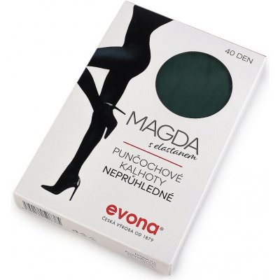 Prima-obchod Dámské punčocháče barevné Magda 40 den, barva 5 (176/116) zelená tmavá – Zboží Mobilmania