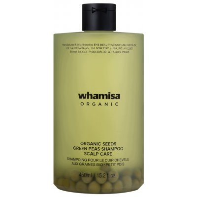 WHAMISA Organic Seeds Green Peas Shampoo Scalp Care 450 ml – Hledejceny.cz