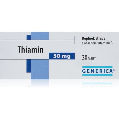 Generica Thiamin tablety pro normální činnost nervové soustavy 30 tablet