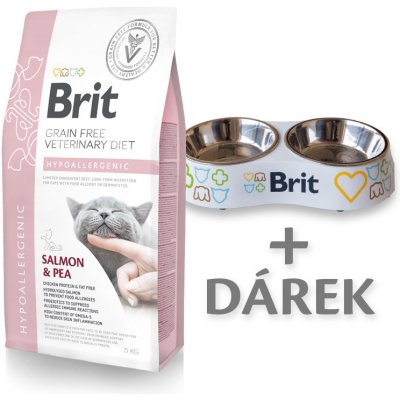 Brit Veterinary Diets Cat GF Hypoallergenic 5 kg – Zbozi.Blesk.cz