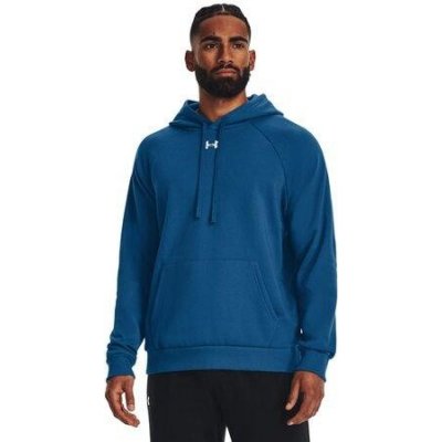 Under Armour mikina Rival Fleece Hoodie varsity blue – Zboží Mobilmania