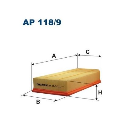 Vzduchový filtr Filtron AP118/9 – Hledejceny.cz