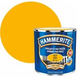 Akzo Nobel Hammerite přímo na rez 0,25L hladký žlutý – Zbozi.Blesk.cz