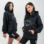 Nebbia Oversize mikina s kapucí GYM RAT 256 black – Zboží Dáma