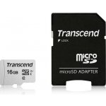 Transcend microSDHC UHS-I U1 16 GB TS16GUSD300S-A – Zboží Mobilmania