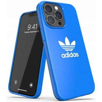 Pouzdro AppleMix ADIDAS Snap Case Apple iPhone 13 Pro - gumové - lesklé modré