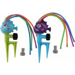 Ryba vodní rozprašovač na zahradu plast 24cm 2 barvy 6ks v boxu – Zboží Dáma