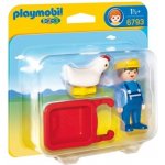Playmobil 6793 FARMÁŘ S TRAKAŘEM – Zboží Živě