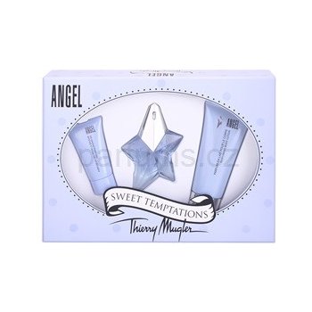 Thierry Mugler Angel EDP 25 ml + tělové mléko 100 ml + sprchový gel 30 ml dárková sada