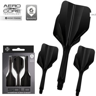 Harrows Solo No6 Midi black – Hledejceny.cz