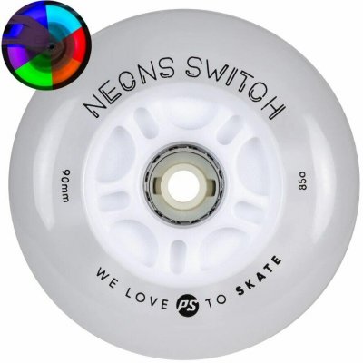 Powerslide Neons Switch LED 90mm 85A 4ks – Zboží Dáma