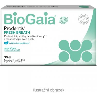 BioGaia Prodentis FRESH BREATH 30 pastilek – Hledejceny.cz