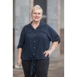 Košile s vázáním WISH Bílá – Sleviste.cz