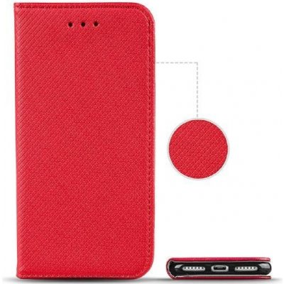 Pouzdro Sligo Case Sligo Smart Xiaomi Mi Note 10 - Magnet - červené
