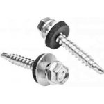 Šroub farmářský pozinkovaný 4.8 x 35mm s pogumovanou podložkou – Sleviste.cz