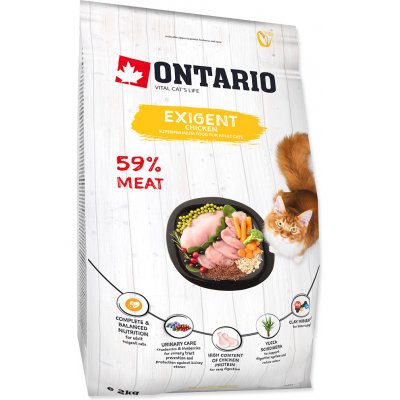 Ontario Cat Exigent 6,5 kg – Hledejceny.cz