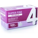 Super Fine jehly pro inzul.pera 4 mm 33G 100 ks – Zboží Dáma