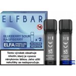 Elf Bar ELFA cartridge 2 Pack Blueberry Sour Raspberry 20 mg – Hledejceny.cz