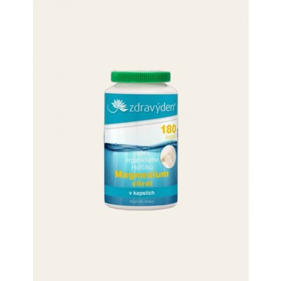 Zdravý den Magnesium citrát 180 kapslí – Hledejceny.cz