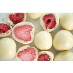 Lyofio Lyofilizovaná jahoda v čokoládě bílá 200 g – Zboží Dáma