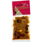 Ilida Mix zelených a černých oliv bez pecky s chilli a oregánem 100 g – Zboží Dáma