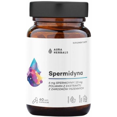 Aura Herbals Spermidin 6 mg 60 veganských kapslí – Hledejceny.cz