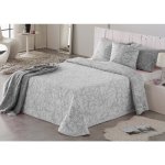 Vesna přehoz na postel jednolůžko SOFIA šedá 220 x 240 cm – Sleviste.cz