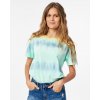 Dámská Trička Rip Curl SALTY SEA TIE DYE TEE Light Aqua