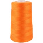 Prima-obchod Polyesterové nitě návin 5000 yards PES 40/2 BARVY, barva 161356 oranžová – Zboží Dáma