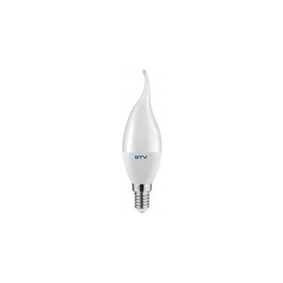 GTV LED, C37 L, SMD 2835, 4000 K, E14, 8 W, AC 220–240 V, vyzařovací úhel 160°, 700 lm, 70 mA – Hledejceny.cz