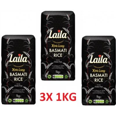 Laila Foods Xtra dlouhozrnná basmati rýže 1 kg