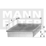 Vzduchový filtr Mann C 35 104 – Hledejceny.cz