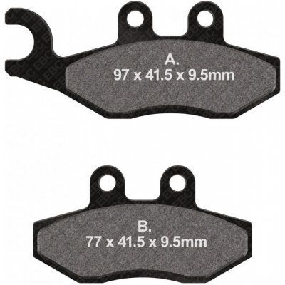 Brzdové destičky EBC SFA353 | Zboží Auto