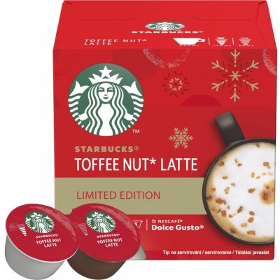 Starbucks pro Nescafé Dolce Gusto Toffee Nut Latte 12 ks – Zboží Mobilmania