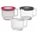 PLAST TEAM Odměrka, šlehací mísa 2 l s odměrkou a víkem, barvy mix – Zbozi.Blesk.cz