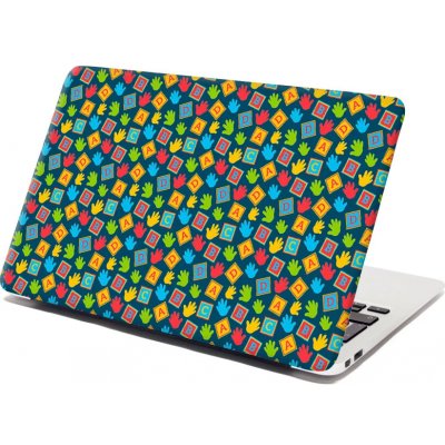 Sablio Samolepka na notebook ABC - 38x26 cm – Zboží Živě