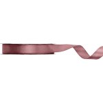 Stuha saténová DARK DUSTY ROSE, 12 mm x 25 m – Zboží Dáma