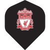 Letka na šipku Football Liverpool FC No2 Std LFC F4 Black Red Crest