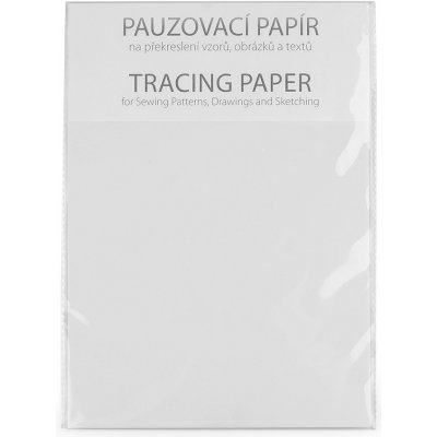 Prima-obchod Pauzovací papír A4 75 g, barva bílá transparent – Hledejceny.cz