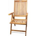 Divero 365 Skládací židle z týkového dřeva – Sleviste.cz