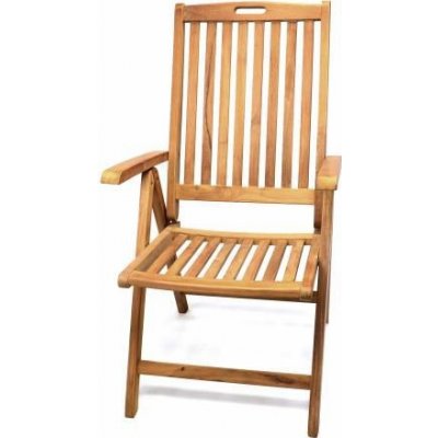 Divero 365 Skládací židle z týkového dřeva – Sleviste.cz