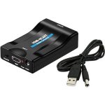 PREMIUMCORD Převodník HDMI 1na SCART 080P s napájecím zdrojem 230V – Zbozi.Blesk.cz