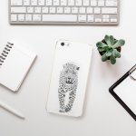 Pouzdro iSaprio White Jaguar - iPhone 5/5S/SE – Sleviste.cz