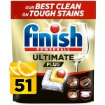 Finish Ultimate Plus kapsle do myčky Lemon 51 ks – Zboží Mobilmania